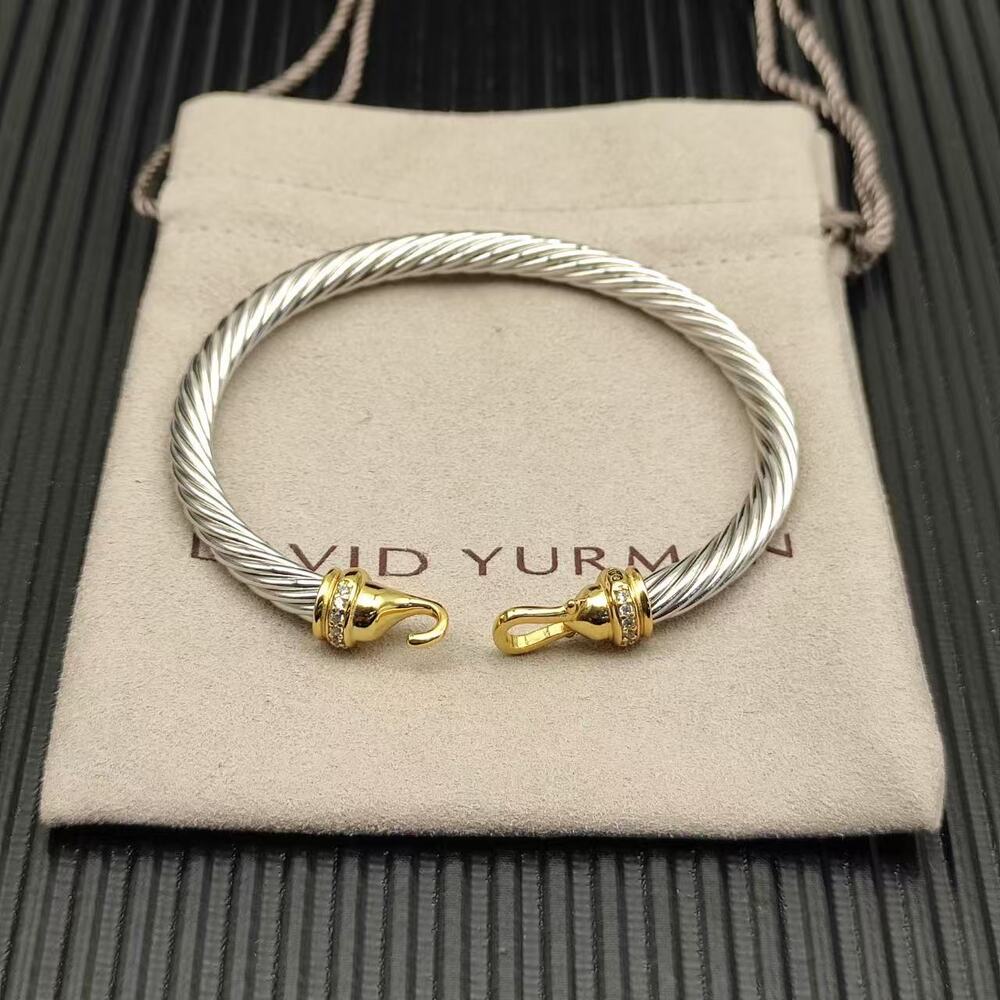 David Yurman Classic Cable Hook Cuff Designer Bracelet